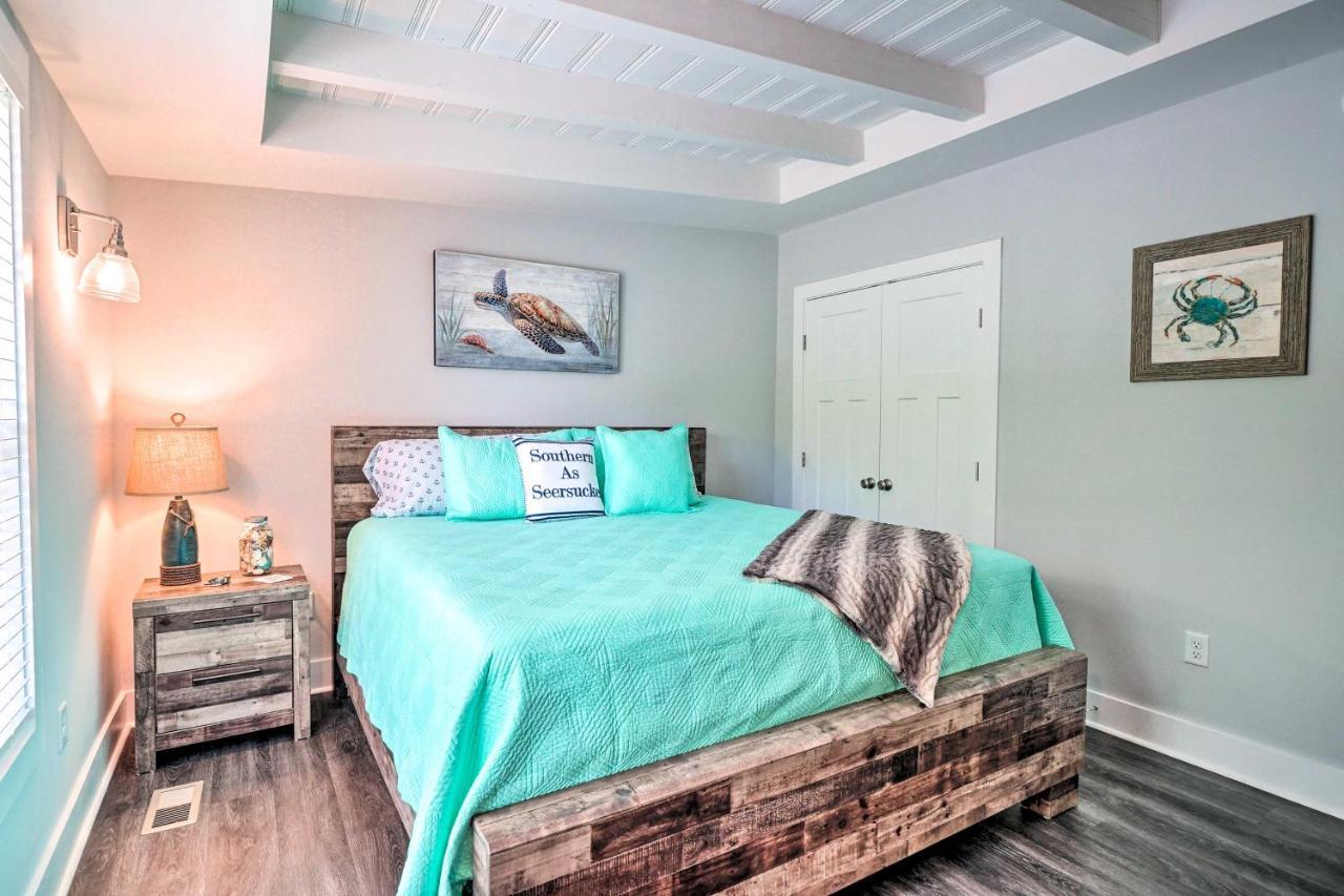 Modern Oak Island Escape 1 Mile To Long Beach! Exterior photo